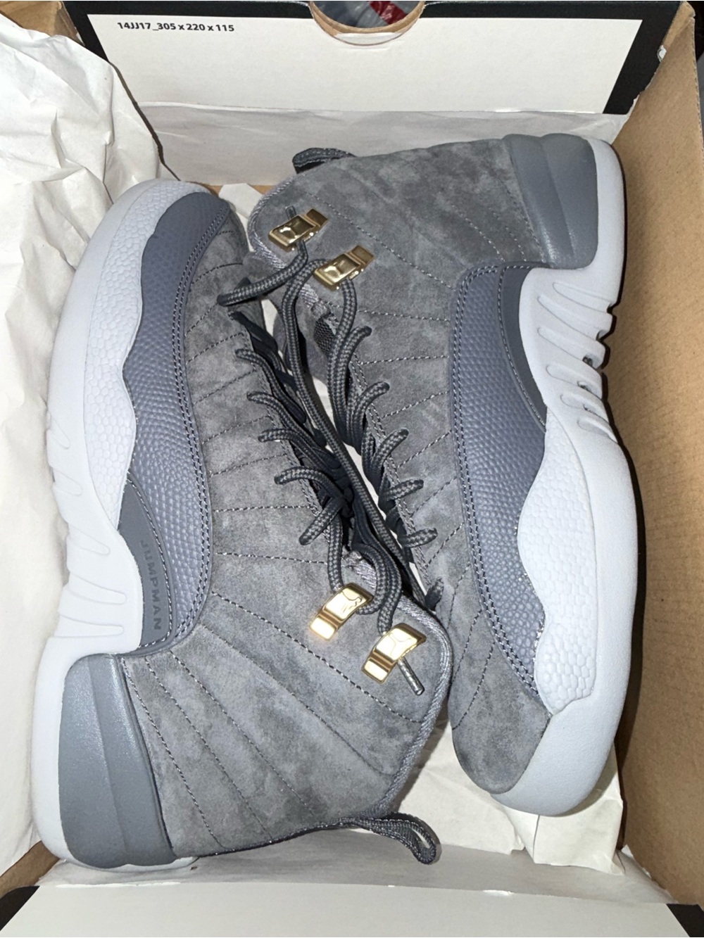 Air Jordan 12 Retro GS ‘Dark Grey’ 2017